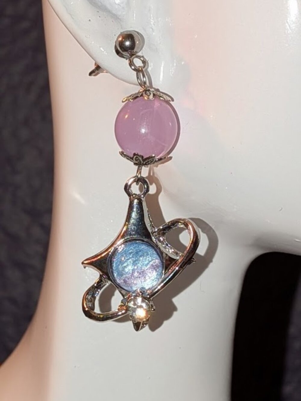 "North Star Iridescence" Earrings